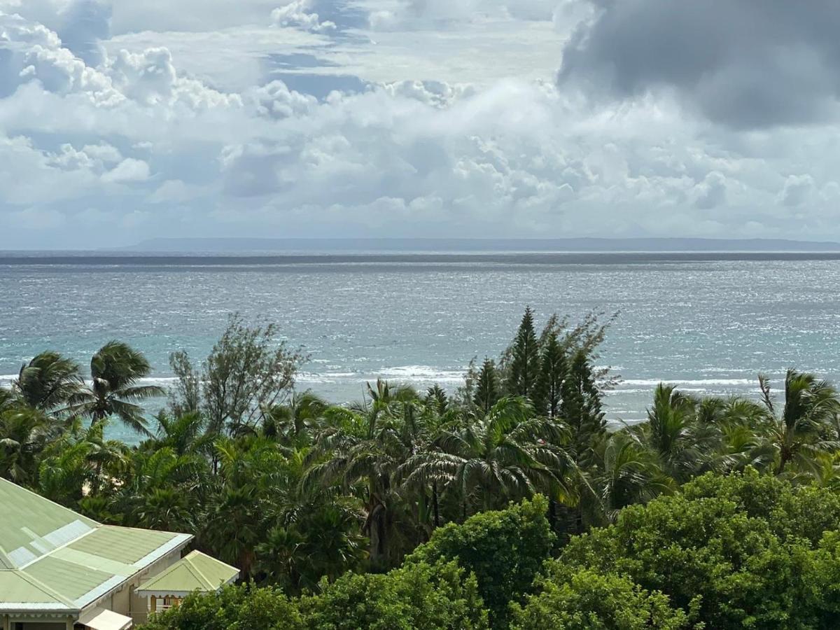 Les Floralies Gwada -3 - Magnifique Vue Mer- Avec Cuve A Eau Saint-Francois  Exterior foto